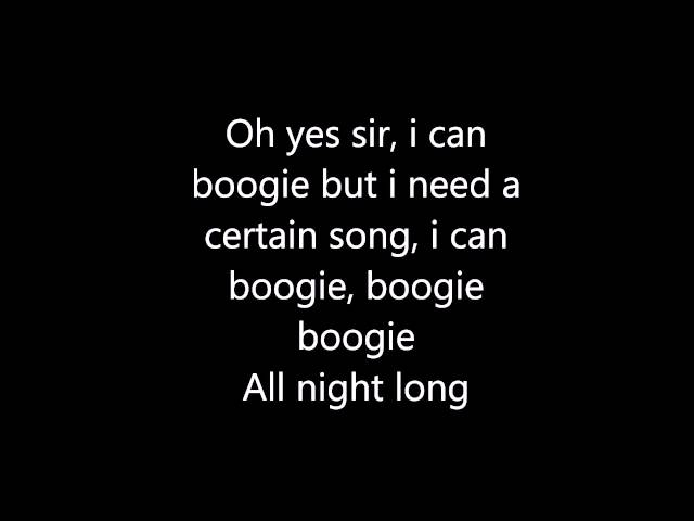 Yes, sir i can boogie - Baccara Lyrics class=