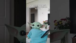 Baby Yoda'nın annesi telefonu kaybediyor 😂 | Baby Yoda #babyyoda