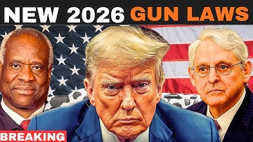 10 Gun Law Changes in 2026 You MUST Know or Face Felony Charges!!