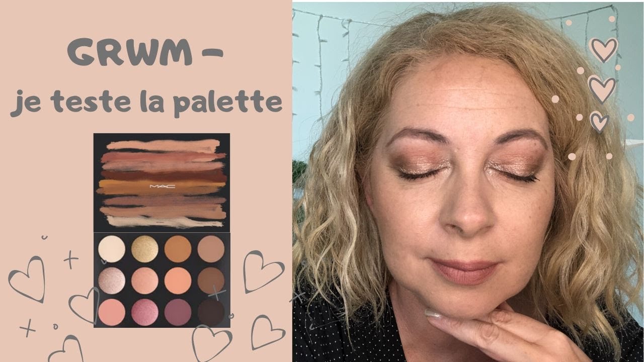 GRWM Maquillage - J'adore la Palette ART LIBRARY NUDE, MAC COSMETICS -  YouTube