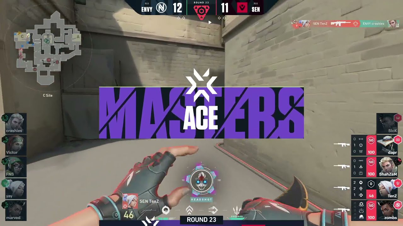 SEN TenZ JETT ACE IN MASTERS BERLIN 2021