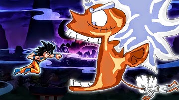 Goku Monkey King OP (all form) VS TC Luffy OP Buff (all form) in Jump Force Mugen