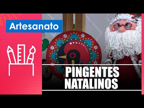 Aprenda a fazer pingentes natalinos com a artesã Wanda Fornazieri – 26/11/24