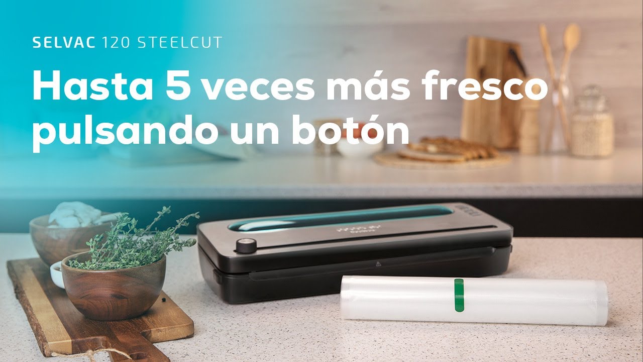 Envasadora al vacío SealVac 120 SteelCut