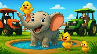 Elephant Saves Duck The Ending No One Expected Bear Farm Life
