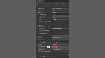 How to Fix Blurry Sprites in Unity? #indie #indiedev #gamedev #devlog #gaming #gamedevblog #gameplay