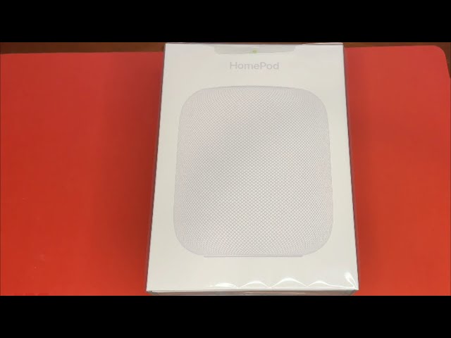 Pod 第1世代　箱付 Apple HomePod 1st Gen Unboxing - YouTube