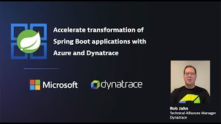Dynatrace - monitor Spring Boot apps on Azure