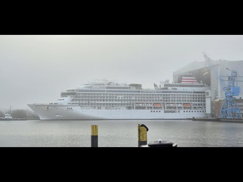 ASUKA III: Erstes Schiff für NYK Cruises verlässt Baudock der MEYER WERFT