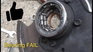 How to change spindle bearing on KIA Sorento🚕🚓🚗