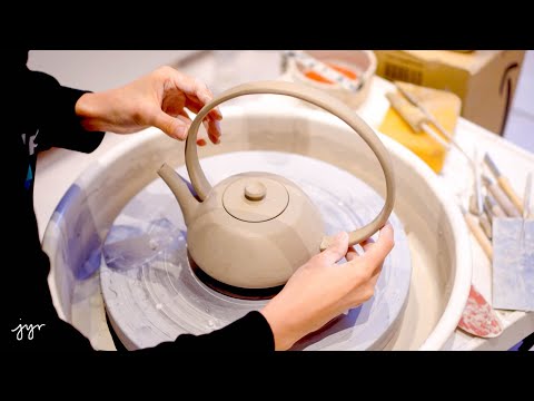 asmr // making a teapot too beautiful to use