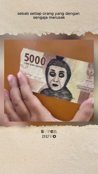 Jangan Coret Uang Rupiah #Shorts