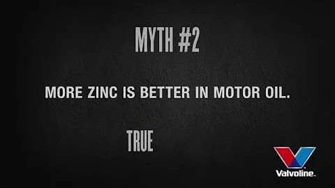 Motor Oil Myth #2 - More Zinc In Your Motor Oil