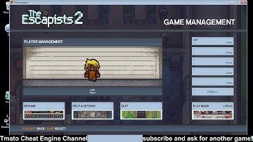 The Escapists 2 Freeze Time Cheat Tmato Cheat Engine