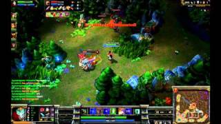 Leauge of Legends epic bug (Shaco double kill )