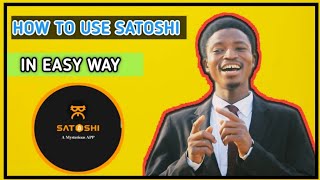 HOW TO USE SATOSHI YADDA ZA KAYI  AMFANI DA SATOSHI MINING APPLICATION A CHIKIN SAUKI DA YARAN HAUSA screenshot 5