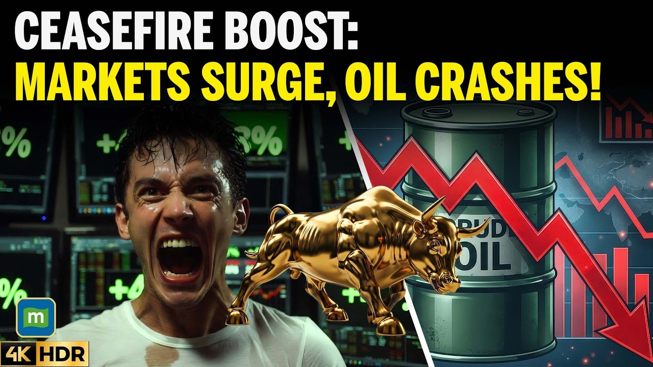 Asian Stocks Surge After Iran Ceasefire | Oil Prices Crash, Markets ...