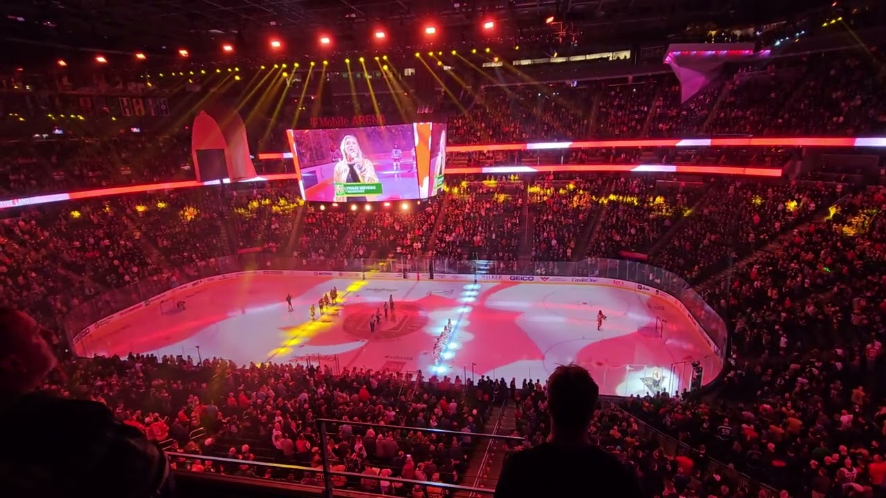 Vegas Golden Knights vs Calgary Flames 3/16/23 at T-Mobile Arena.