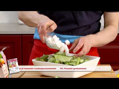 Video: Yksinkertainen Nopea Salaatti Kilohaililla Ja Krutonkeilla