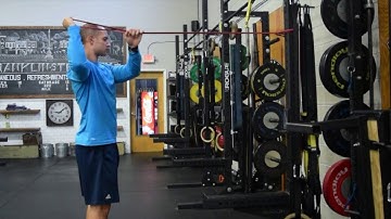 Eccentric Shoulder External Rotation at 90 Degrees