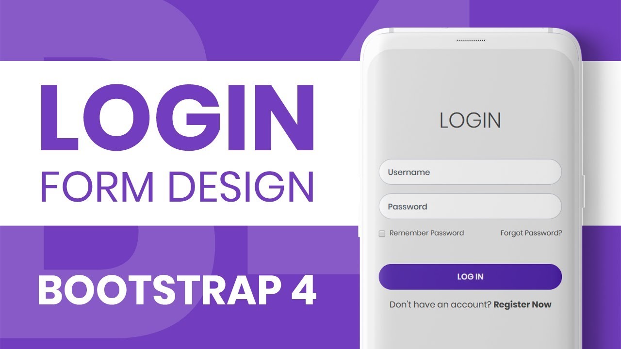 bootstrap-4-login-form-with-information-text-gosnippets