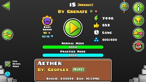 [GD] "iS" by Grenate (Weekly Demon) | Geometry Dash 2.113