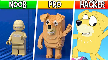 LEGO Pat : Noob, Pro, HACKER! / (Bluey)