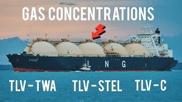 TLV-TWA, TLV-STEL & TLV-C ?  (Gas Concentrations) #inerting #purging #oiltanker #tankers