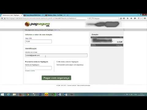 Como fazer doações com Pagseguro
