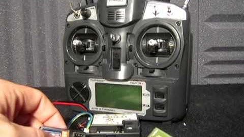 Binding Your Receiver to the Turnigy 9X using the RCtoHL Board