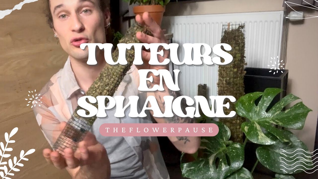 Je fabrique mes tuteurs en Sphaigne !