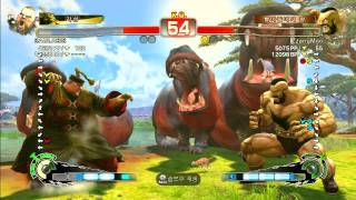 20110909 SSF4AE SAULABIS(Rufus) vs ZzangMoo(Zangief) 1/15