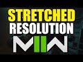 How to Play STRETCHED RESOLUTION on Call of Duty Modern Warfare II