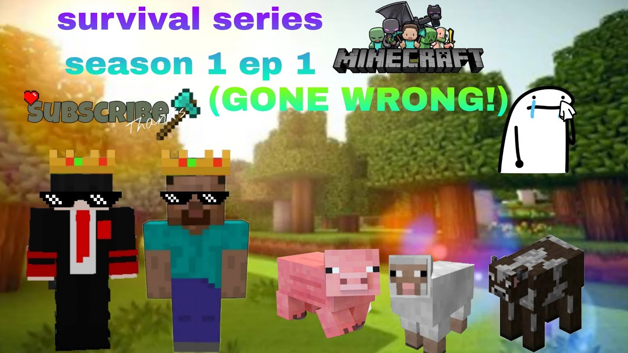 Minecraft survival series season#1 ep #1 with my brother - YouTube