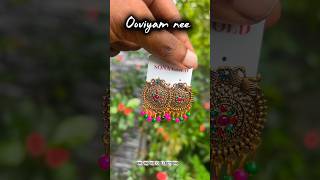 Follow us to stay updated 👈🏻ஜிமிக்கி – Stock Limited ✨Price: ₹111 (3 Sets) + Shipping #jumka