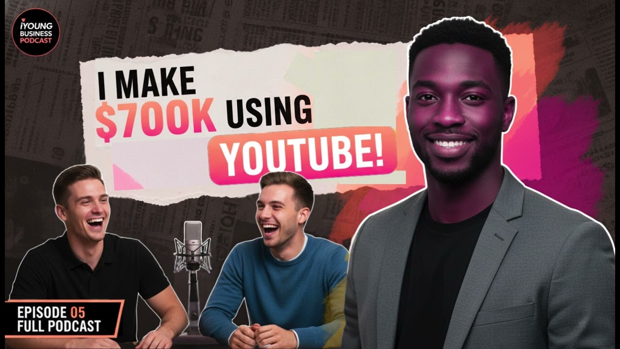 High-Performance Podcast Thumbnail: "The Aspirational Hook"