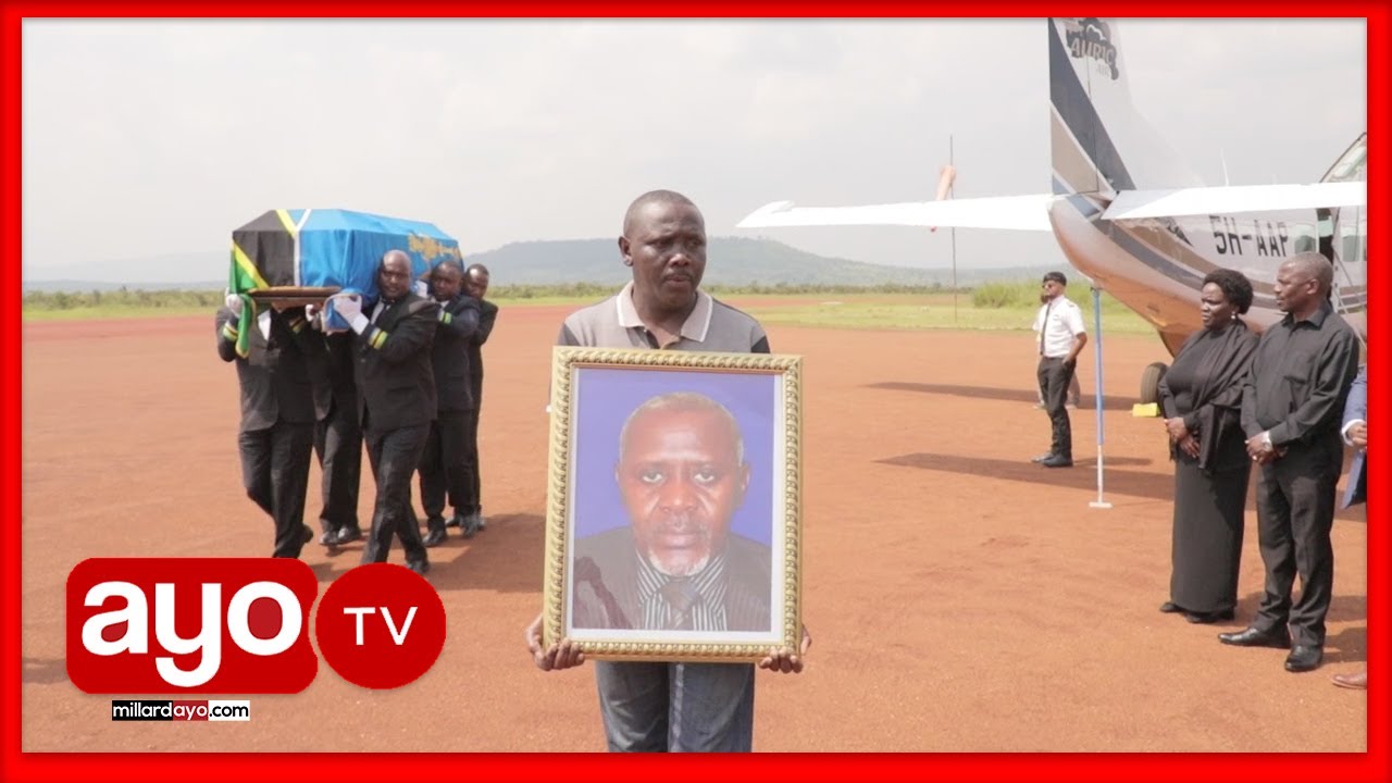 MAJONZI: MAPOKEZI YA MWILI WA NDITIYE KIBONDO AIRPORT