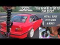 SLR DRIFT SPEC COILOVER E36 INSTALL! FIRST LOOK AND REVIEW! (TEST DRIFTS & MORE)