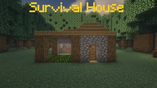 Minecraft How To Build A Simple House For Survival screenshot 3