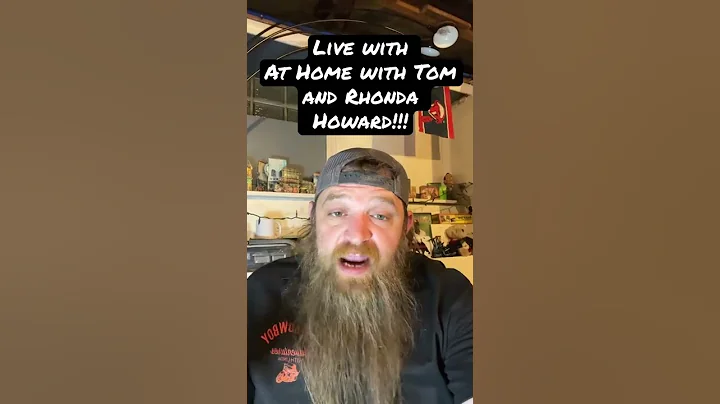 Going live with @At Home With Tom and Rhonda Howard