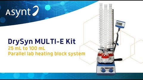 DrySyn MULTI-E Kit | For Safe Parallel Synthesis |  Up to 100 mL RBF | Asynt