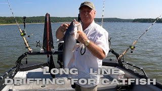 Long Line Drifting For Catfish #54 (7-4-2022)