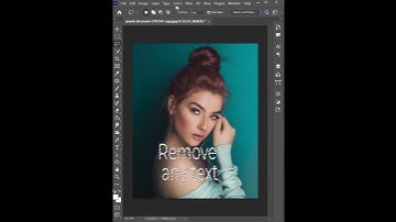 Remove any text in Photoshop ✨💥 #graphicdesigner #tutorial #photoshop