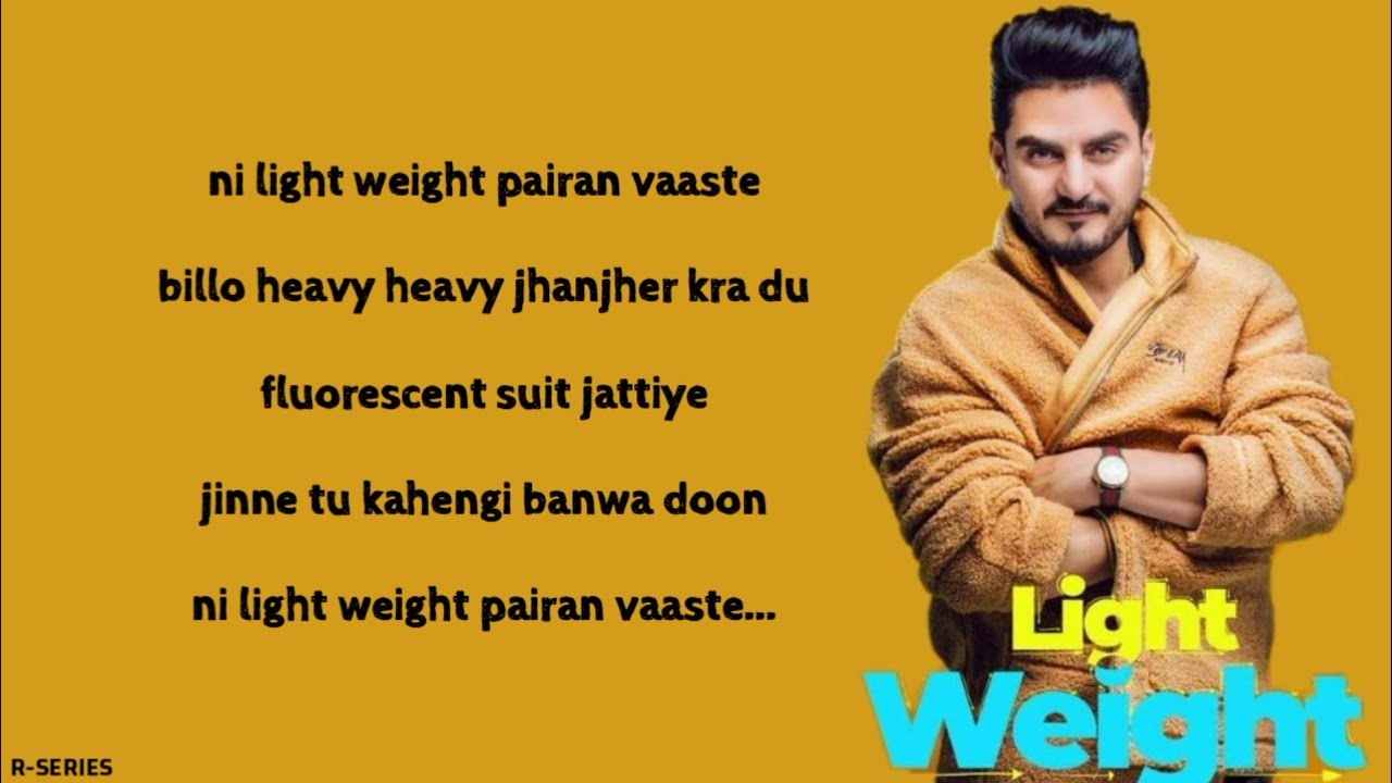 light-weight-lyrics-kulwinder-billa-new-punjabi-songs-2018-youtube