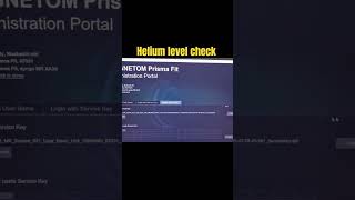 Helium Level Check in Siemens MRI | Prisma 3T Tutorial