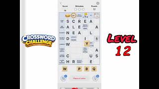 Sports Performance Crossword Challenge Level 12 Walkthrough