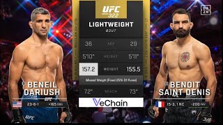 Beneil Dariush vs Benoit Saint Denis full fight