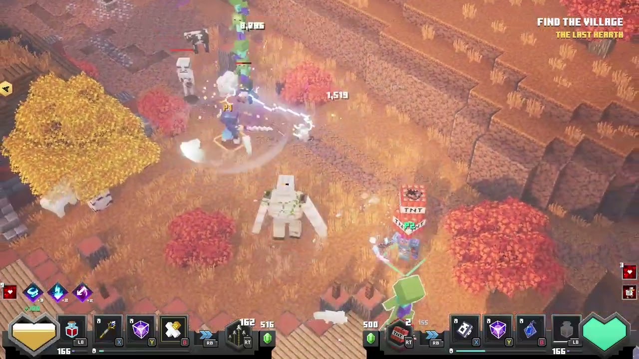 Minecraft Dungeons Chicken Jockey Tower terror YouTube