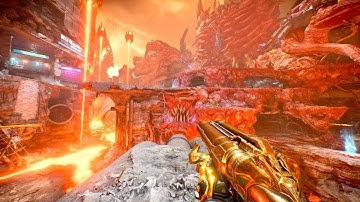 DOOM Eternal Super Gore Nest slayer gate PS5(No HUD Nightmare difficulty)