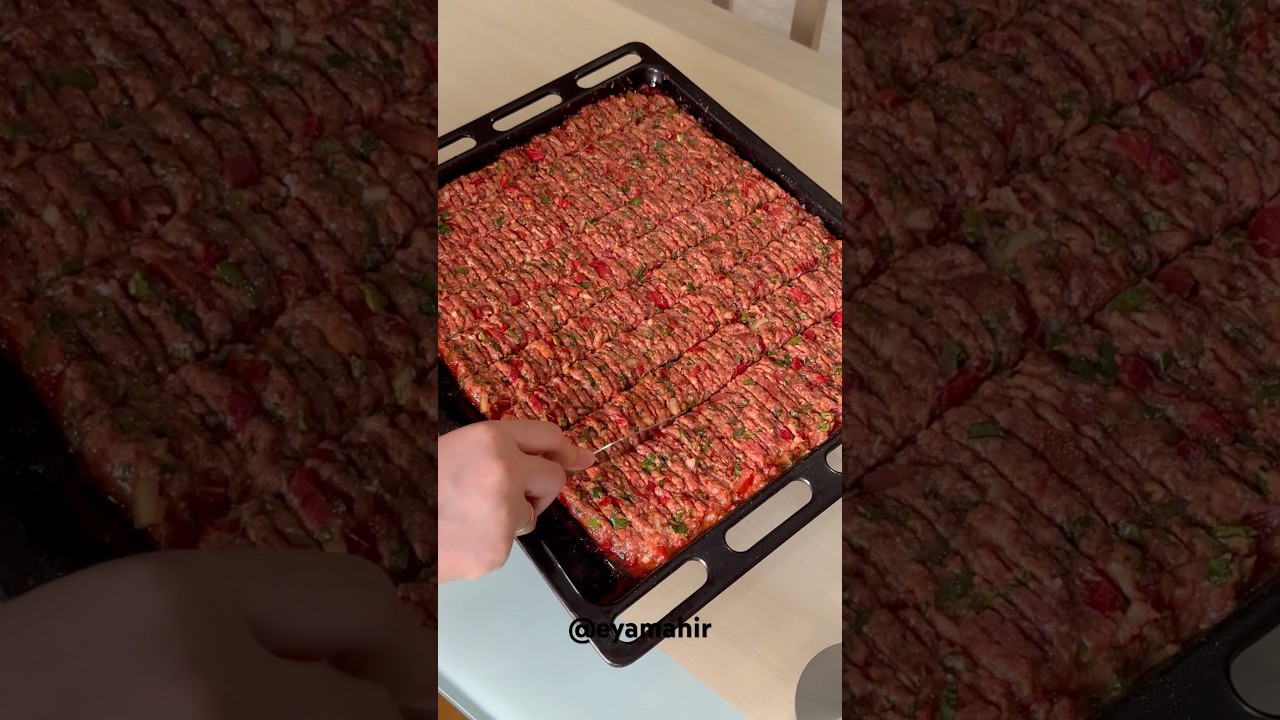 Tepsi kebabı😍 Tarif⬇️#eyamahir #food #pratiktarifler #yemek #kebap #yemektarifleri Tepsi kebabı😍 Tarif⬇️#eyamahir #food #pratiktarifler #yemek #kebap #yemektarifleri